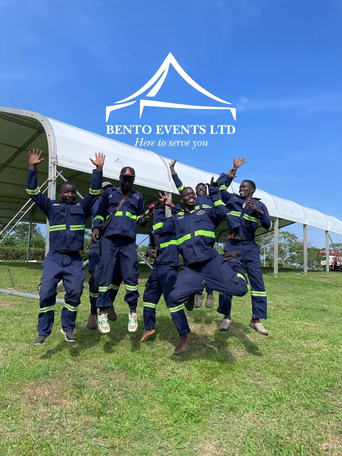 Bento Events crew celebrating